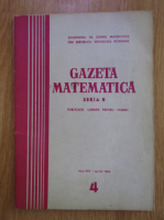 Gazeta Matematica, Seria B, anul XIX, nr. 4, aprilie 1968