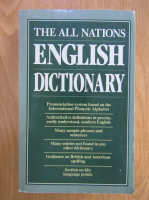 The All Nations English Dictionary