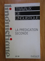 Travaux de linguistique, nr. 17, 1988