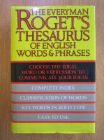D. C. Browning - The Everyman Roget's Thesaurus of English Words and Phrases