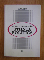 Liliana Mihut - Introducere in stiinta politica