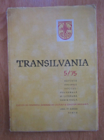 Revista Transilvania, anul IV, nr. 5, 1975