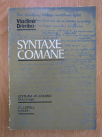 Vladimir Drimba - Syntaxe Comane