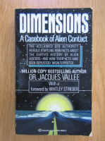 Anticariat: Jacques Vallee - Dimensions. A Casebook of Alien Contact