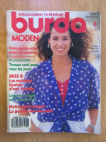 Revista Burda, nr. 6, iunie 1989