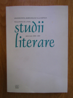 Studii literare 2000-2001