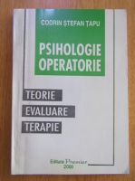 Codrin Stefan Tapu - Psihologie operatorie