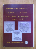 I. Duda - Lectii de geometrie analitica