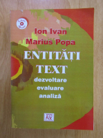 Anticariat: Ion Ivan - Entitati text