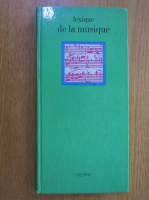 Pierre Chastel - Lexique de la musique