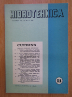 Revista Hidrotehnica, volumul 31, nr. 11, 1986