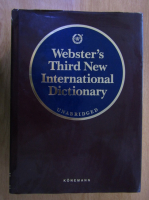 Anticariat: Webster's Third New International Dictionary of the English Language Unabridged