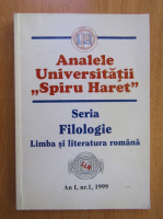 Anticariat: Analele Universitatii Spiru Haret, anul I, nr. 1, 1999