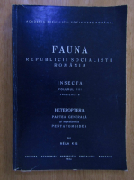 Bela Kis - Fauna Republicii Socialiste Romania, volumul 8, fascicula 8. Insecta