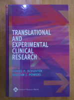 Anticariat: Daniel P. Schuster - Translational and Experimental Clinical Research
