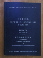 Ecaterina Dobreanu - Fauna Republicii Socialiste Romania, volumul 8, fascicula 5. Insecta. Homoptera