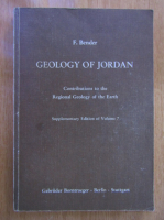 F. Bender - Geology of Jordan