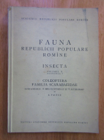 Fauna Republicii Populare Romane (volumul 10, fascicula 3)