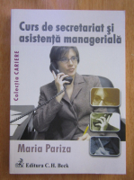 Maria Pariza - Curs de secretariat si asistenta manageriala 
