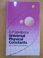 O. P. Spiridonov - Universal Physical Constants