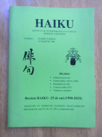 Revista Haiku, anul 25, nr. 53, 2015