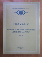 Travaux du Museum Nationa d'Histoire Naturelle Grigore Antipa (volumul 9)