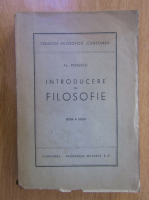 Anticariat: Al. Posescu - Introducere in filosofie (1943)