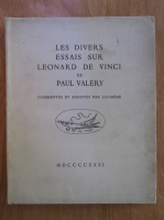 Paul Valery - Les divers essais sur Leonard de Vinci