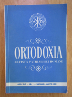 Revista Ortodoxia, anul XLII, nr. 1, ianuarie-martie 1990