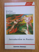 Stefan Avadanei - Introduction to Poetics