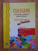 Culegere de exercitii si probleme pentru concursul Gazeta Matematica Junior