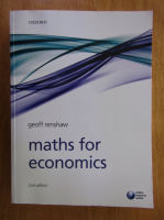 Anticariat: Geoff Renshaw - Math for Economics