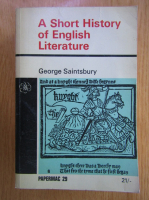 Anticariat: George Saintsbury - A Short History of English Literature