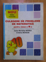 Ioana Monalisa Manea - Culegere de probleme de matematica pentru clasa a VIII-a