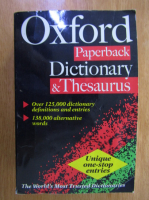Anticariat: Julia Elliott - Oxfort Paperback Dictionary and Thesaurus