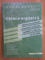 Nicolae Cioc - Chimie organica