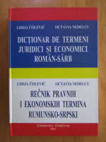 Octavia Nedelcu - Dictionar de termeni juridici economici roman-sarb