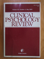 Clinical Psychology Review, volumul 22, nr. 4, mai 2002