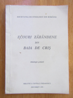 Ecouri zarandene din Baia de Cris