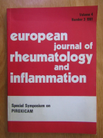 Anticariat: European Journal of Rheumatology and Inflamation, volumul 4, nr. 3, 1981