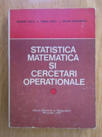 George Ciucu - Statistica matematica si cercetari operationale