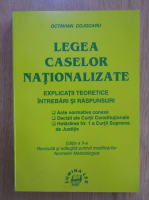 Octavian Cojocaru - Legea caselor nationalizate