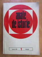 Revista Anale de istorie, anul XV, nr. 1, 1969