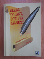 Anticariat: Rodica Elena Lupu - Verba voilant, scripta manent (volumul 3)