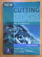 Anticariat: Sarah Cunningham - New Cutting Edge. Pre-Intermediate Students' Book