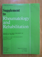 Supplement to Rheumatology and Rehabilitation, 1978