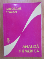 Gheorghe Coman - Analiza numerica