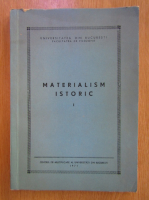 Materialism istoric (volumul 1)