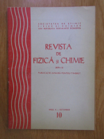Revista de fizica si chimie, anul X, nr. 10, octombrie 1973