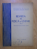 Revista de fizica si chimie, anul XI, nr. 1, ianuarie 1974